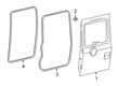 Diagram for 2021 Mercedes-Benz G63 AMG Weather Strip - 463-741-10-00