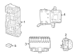 Diagram for 2024 Mercedes-Benz C300 Relay Boxes - 223-540-84-44-64