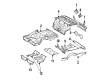 Diagram for 1988 Mercedes-Benz 300CE Floor Pan - 124-610-08-61