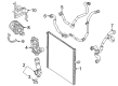 Diagram for Mercedes-Benz GLE450 Coolant Pipe - 167-501-61-03