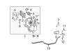 Diagram for Mercedes-Benz GL320 A/C Hose - 164-830-31-15