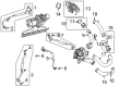 Diagram for Mercedes-Benz GLE450 Crankshaft Position Sensor - 654-905-30-00