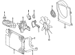 Diagram for 2002 Mercedes-Benz ML55 AMG Cooling Fan Assembly - 163-500-02-93