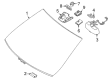 Diagram for 2013 Mercedes-Benz CLS550 Windshield - 218-670-17-01