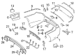 Diagram for Mercedes-Benz E400 Bumper - 207-885-70-25-9999