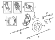 Diagram for 2010 Mercedes-Benz Sprinter 2500 Brake Caliper - 003-420-72-83-80