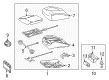 Diagram for 2018 Mercedes-Benz GLE43 AMG Seat Cushion Pad - 292-910-04-03