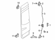 Diagram for 2019 Mercedes-Benz Sprinter 2500 Door Hinge - 910-740-87-00