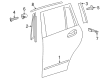 Diagram for 2022 Mercedes-Benz GLC300 Door Moldings - 253-735-29-01