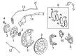 Diagram for Mercedes-Benz SL400 Brake Pad Set - 000-420-26-05