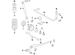 Diagram for 2011 Mercedes-Benz G550 Shock Absorber - 006-323-02-00