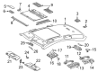 Diagram for Mercedes-Benz CLS500 Sunroof Motor - 203-820-31-42