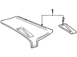 Diagram for Mercedes-Benz E420 Pillar Panels - 124-690-93-25-9045