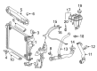 Diagram for 2006 Mercedes-Benz SL500 Oil Cooler Hose - 230-501-21-82