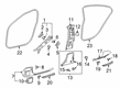 Diagram for 2019 Mercedes-Benz CLS450 Pillar Panels - 257-690-68-00-8Q96