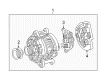 Diagram for 2014 Mercedes-Benz E63 AMG S Alternator - 000-906-21-00-80