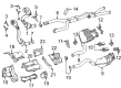 Diagram for 2017 Mercedes-Benz GLS550 Exhaust Clamp - 000-995-48-02