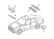 Diagram for Mercedes-Benz E500 Back up Alarm - 001-542-15-23