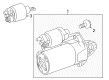 Diagram for 2019 Mercedes-Benz S560 Starter - 278-906-07-00-83