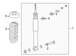 Diagram for 2000 Mercedes-Benz CLK320 Coil Springs - 208-324-01-04