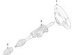 Diagram for 2016 Mercedes-Benz SL400 Steering Wheel - 231-460-60-03-9E38