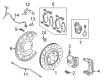 Diagram for Mercedes-Benz AMG GT 63 S Brake Pad Set - 000-420-89-05