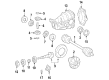 Diagram for Mercedes-Benz CLK350 Differential Cover - 230-351-05-08