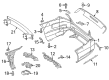 Diagram for 2016 Mercedes-Benz S600 Bumper - 222-885-00-25-9999