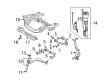 Diagram for 2010 Mercedes-Benz CL550 Steering Knuckle - 221-332-44-01