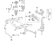 Diagram for Mercedes-Benz SL550 Shock and Strut Boot - 231-327-00-92