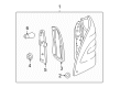 Diagram for 2004 Mercedes-Benz C320 Tail Light - 203-820-13-64