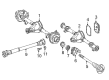 Diagram for 2017 Mercedes-Benz G65 AMG Axle Shaft - 004-015-143