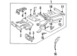 Diagram for Mercedes-Benz E300 Floor Pan - 124-618-00-59