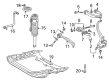 Diagram for 2005 Mercedes-Benz CL55 AMG Shock and Strut Boot - 220-327-03-59