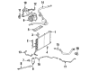 Diagram for 1993 Mercedes-Benz 500SL A/C Condenser - 129-830-01-70