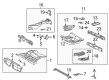 Diagram for 2000 Mercedes-Benz CLK320 Floor Pan - 208-610-03-61