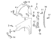 Diagram for 2009 Mercedes-Benz ML550 Fender - 164-881-01-01-64