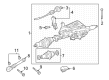 Diagram for 2011 Mercedes-Benz E550 Steering Column - 204-460-45-16