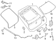 Diagram for Mercedes-Benz EQS 450+ SUV Liftgates - 296-740-01-00