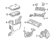 Diagram for Mercedes-Benz GLS63 AMG Relay Boxes - 166-540-51-02