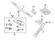 Diagram for 2019 Mercedes-Benz E53 AMG Pillar Panels - 238-690-26-00-8U80