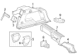 Diagram for Mercedes-Benz EQE 500 SUV Pillar Panels - 294-690-21-00