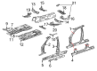 Diagram for Mercedes-Benz CL600 Floor Pan - 220-610-03-60