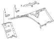 Diagram for Mercedes-Benz Pillar Panels - 167-690-74-01-8T92