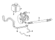 Diagram for 2005 Mercedes-Benz C320 Power Steering Pump - 003-466-40-01