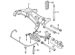 Diagram for Mercedes-Benz E500 Axle Beam - 124-350-83-08