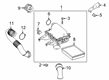 Diagram for Mercedes-Benz Sprinter 2500 Air Filter Box - 907-528-01-00