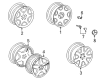 Diagram for 2001 Mercedes-Benz CLK55 AMG Alloy Wheels - 6-6-47-0526