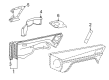 Diagram for 2006 Mercedes-Benz G500 Fender Splash Shield - 463-620-23-50