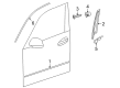 Diagram for 2017 Mercedes-Benz GLC43 AMG Door Moldings - 253-725-53-01